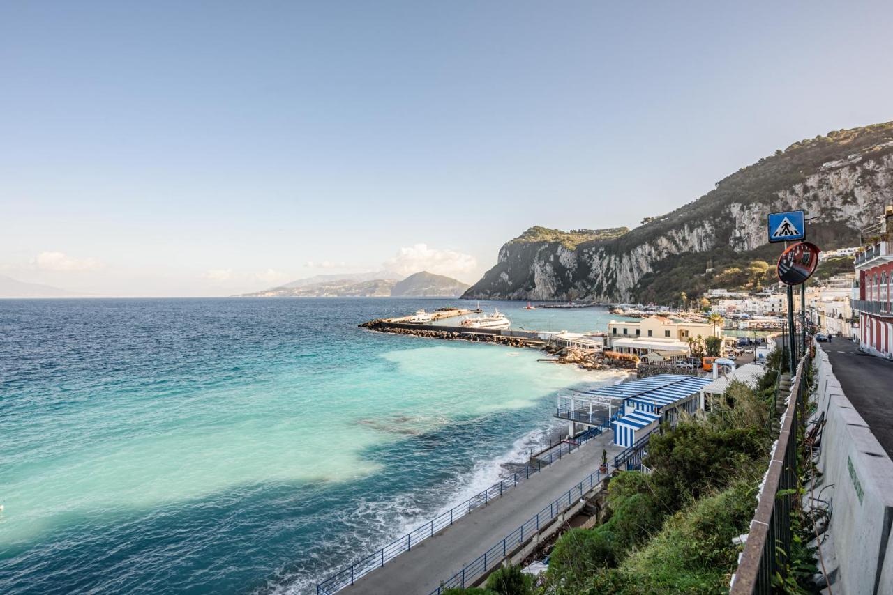 A Fenestella Caprese - Vista Mare Apartment กาปรี ภายนอก รูปภาพ
